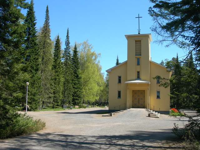 Lepolan kappeli.&nbsp;(Miikka Kurri&nbsp;18.5.2009)