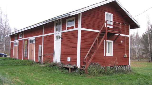 Aittarakennus.&nbsp;(Niina Ahlfors&nbsp;lokakuu 2012)