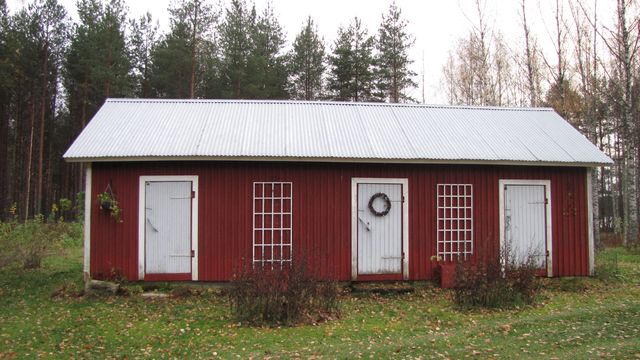 Aittarakennus.&nbsp;(Niina Ahlfors&nbsp;lokakuu 2012)