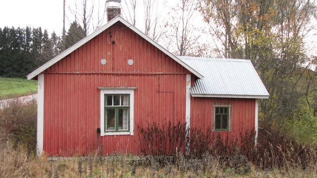 Pohjolan mökki.&nbsp;(Niina Ahlfors&nbsp;lokakuu 2012)