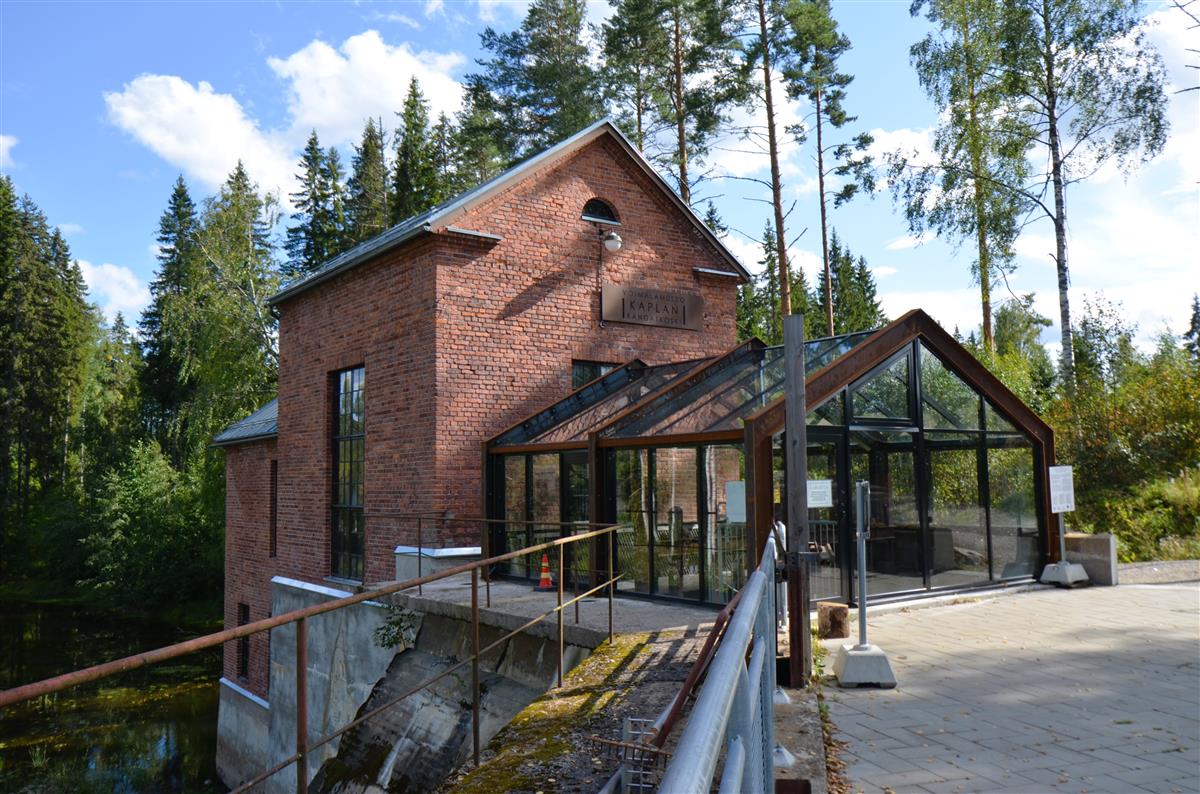 Kangaskosken voimalaitos luoteesta päin kuvattuna.&nbsp;(Päivi Makkonen&nbsp;2026)