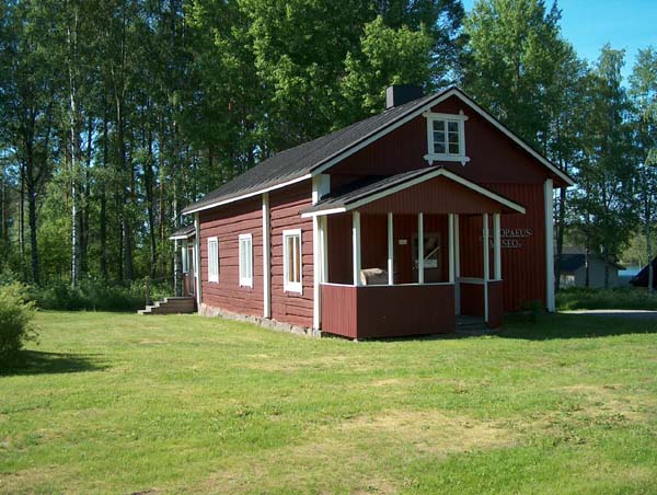 D.E.D. Europaeuksen museona toimiva piharakennus.&nbsp;(Pöyry Environment oy/Matti Veijovuori&nbsp;2007)