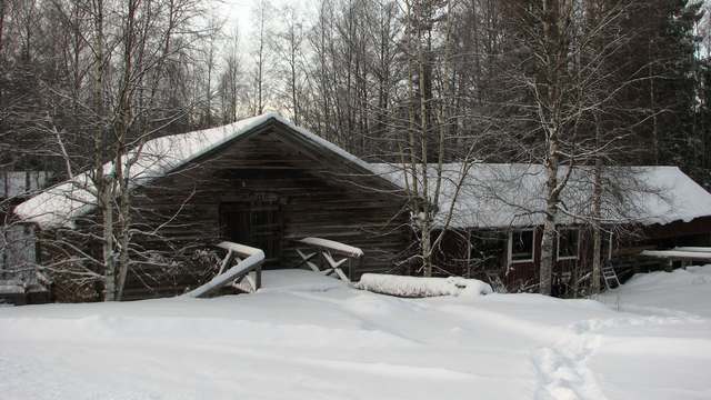 Myllyrakennus ja saha.&nbsp;(Teija Ahola&nbsp;10.1.2009)