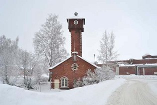 Kuva: Kaukaan paloasema.&nbsp;(Miikka Kurri&nbsp;19.1.2011)