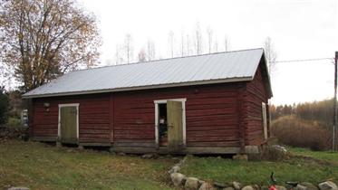 Kuva: Aittarakennus.&nbsp;(Niina Ahlfors&nbsp;lokakuu 2012)